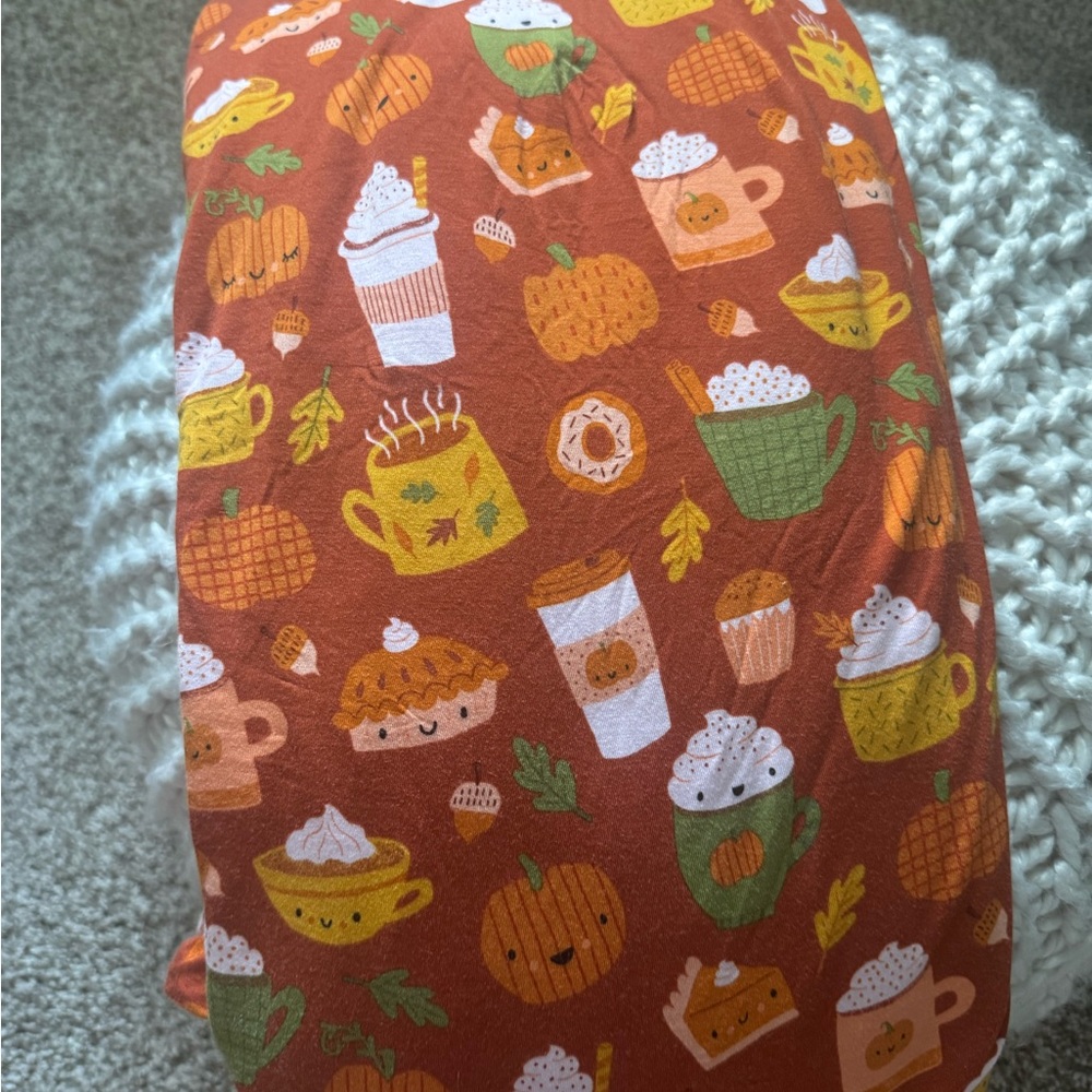 Little Sleepies Cozy Pumpkin Spice Cloud Blanket